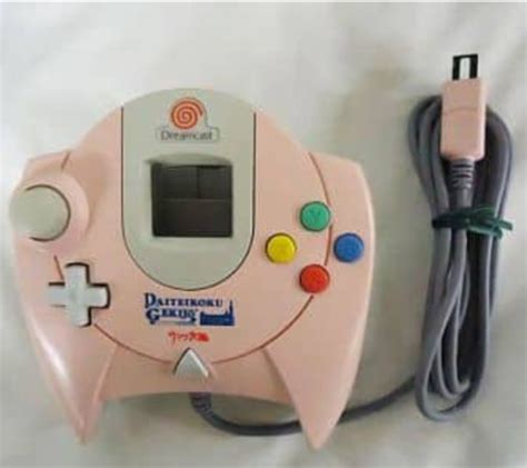 Sega Sakura Wars Pink Sega Dreamcast Controller Video Game Controllers