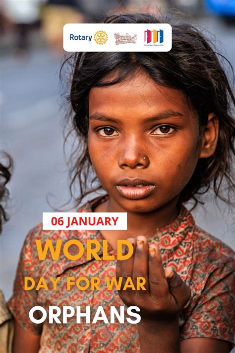 World War Orphan Day In 2021 Rotary International Mental Suffering