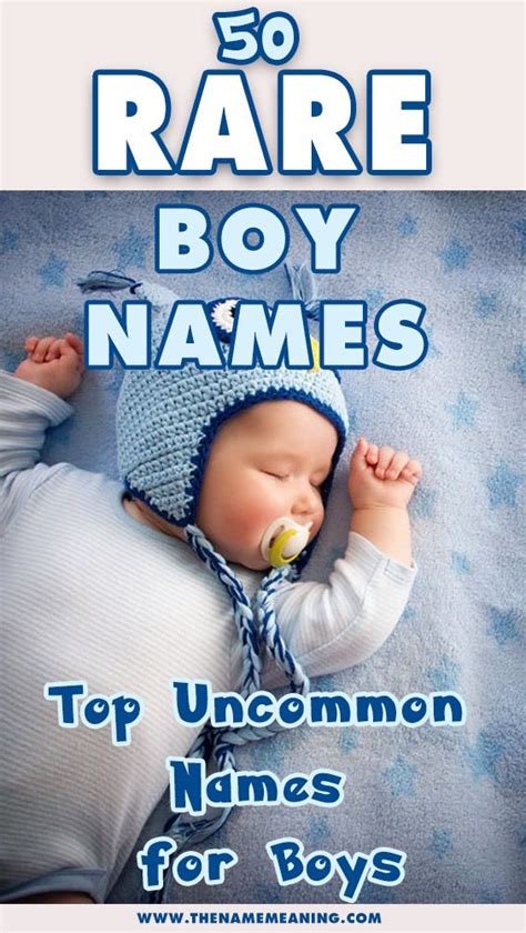 Rare Boy Names 50 Cool And Uncommon Baby Names For Boys Baby Boy