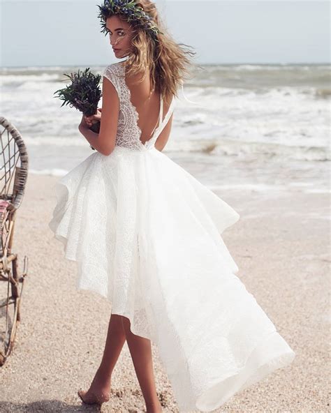 Top Beach Wedding Dresses Hi Miss Puff