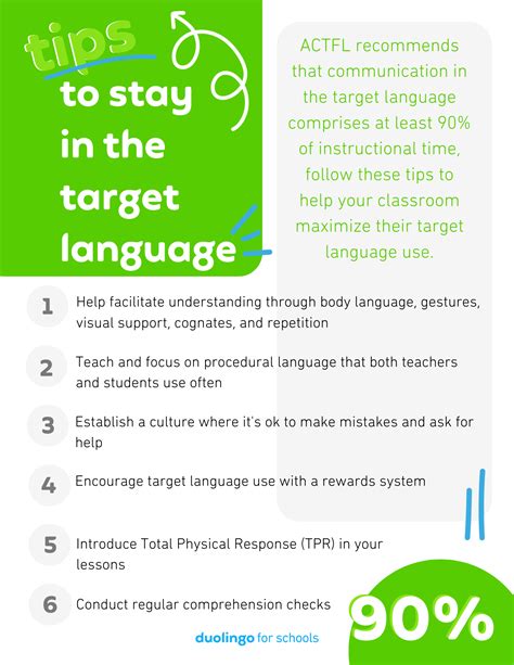 Tools For Staying In The Target Language Duolingo For Schools