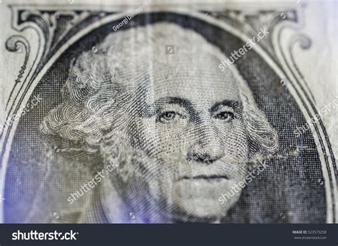 Us One Dollar Bill Closeup Macro Stock Photo 523573258 Shutterstock
