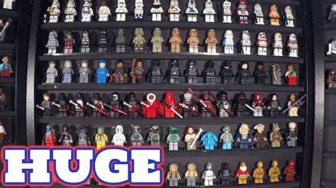 huge lego star wars minifigure collection youtube