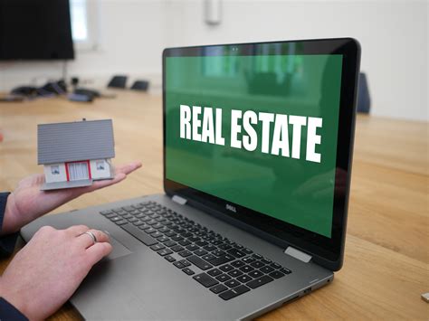 Real Estate On Laptop Intermountain Business Brokers Colorado