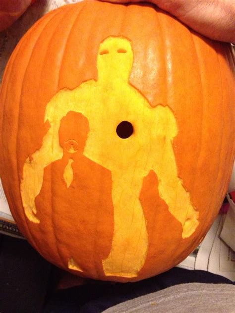 Minimalist Avengers Pumpkins Thor Iron Man The Hulk Captain America