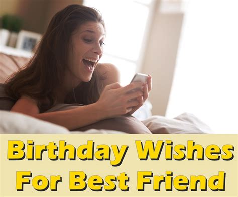 These messages range from sincere to funny, so you can find the perfect birthday wish for your bestie. 55 Touching Birthday wishes for Best Friend - Birthday Inspire