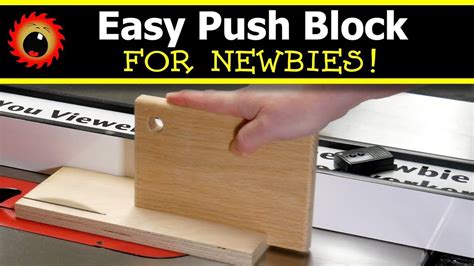 All woodworking tools are available online and offline across australia. Easy Push Block for Table Saw Newbies - YouTube in 2020 ...