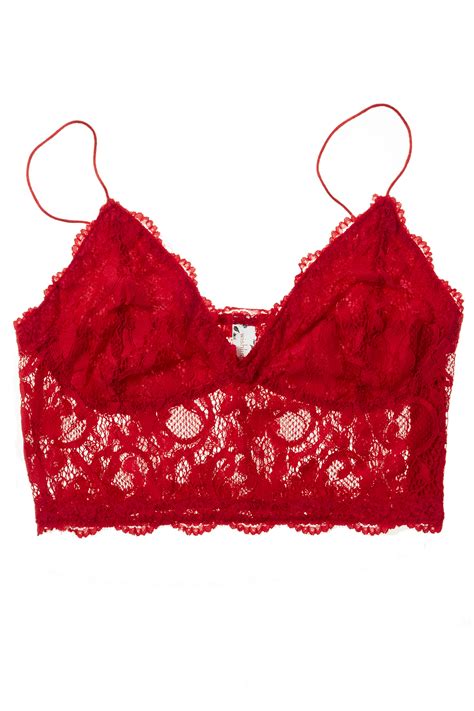 Wishlist Red Lace Bralette from California by bellarissa — Shoptiques