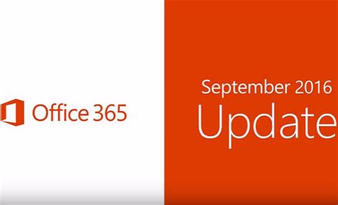 ¿qué Hay De Nuevo En Office 365 Septiembre 2016 Comtel