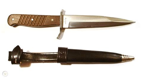 Wwi Boker 1915 German Trench Knife Walnut Nib Repro 23176721