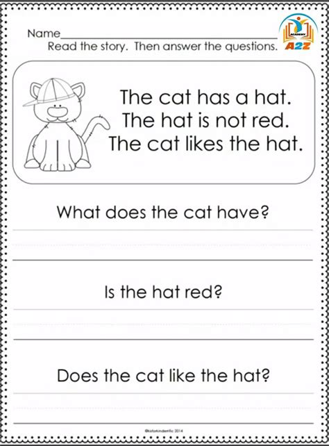 Grade 1 English Worksheet Reading Comprehension