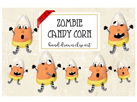 Zombie Candy Corn Graphic By Ashleylynne18 · Creative Fabrica
