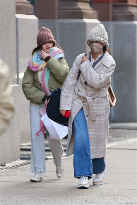 katie holmes and suri cruise out in nyc 11 17 2022 celebmafia