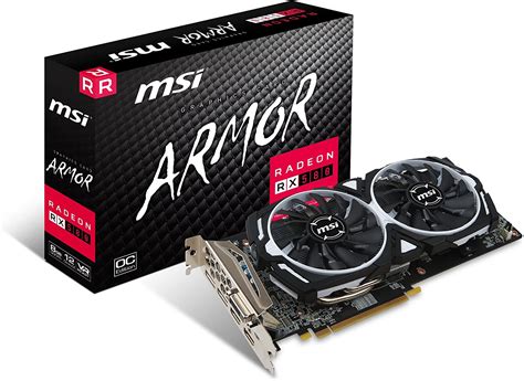 Msi Radeon Rx 580 Armor Oc 8gb