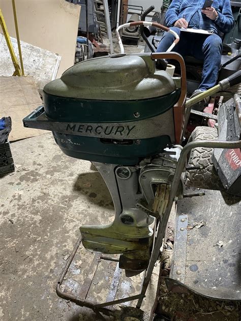 Mercury Mark 25e Electric Start Vintage Outboard Serial 880023 Rare Ebay