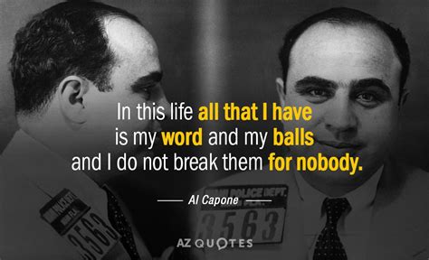 Al Capone Quotes Kind Word Mcgill Ville