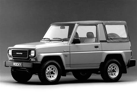 Daihatsu Rocky фото моделей с 1987 года по наше время VERcity