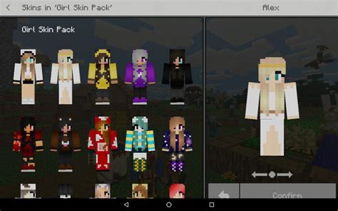 Girl Skin Pack Minecraft Pe Skin Pack