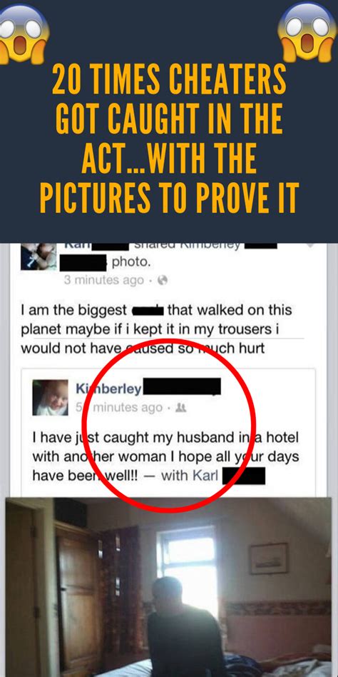 20 Times Cheaters Got Caught In The Actwith The Pictures To Prove It Cheaters Facts Amazing