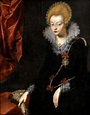 Portrait de Kirsten Munk, comtesse de Schleswig-Holstein, épouse du roi ...