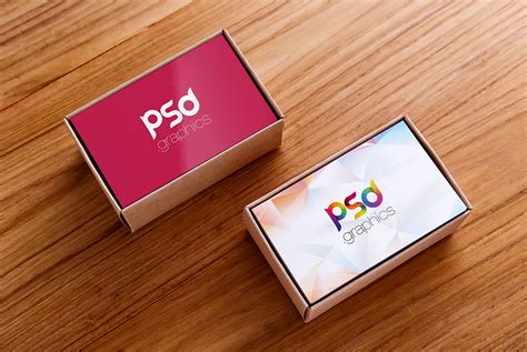 Business cards have been around for a long time, since the 17th century to be specific. Business Card Box Mockup Free PSD | PSD Graphics