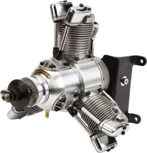 Saito Engine Fa 200r3 4c 3 Cyl Radial