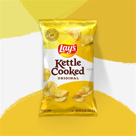 Lays Kettle Cooked Original Potato Chips