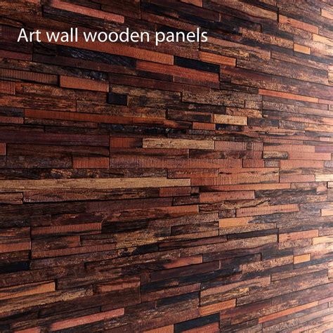 Art Wall Of Wooden Planks 3d 3 3d Model Cgtrader