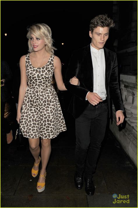 Pixie Lott And Oliver Cheshire Temperley London And Mulberry Shows Photo