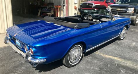 1963 Chevrolet Corvair Monza Spyder Turbo Convertible Ice Cold Ac 4