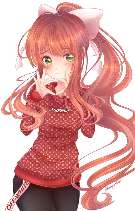 Happy Wedding Day With Monika Fan Art Commission By Shimayaeiko On