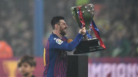 Barcelona Juara Liga Spanyol 20182019 Messi Raih Tropi Ke 34