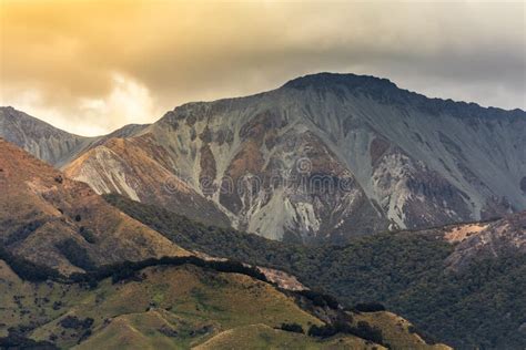 Mountain View In New Zealand Stock Image Image Of Rock Hills 144408705