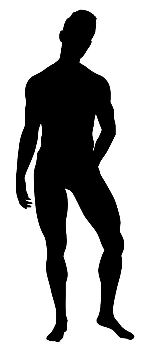 SVG Man Naked Free SVG Image Icon SVG Silh
