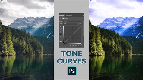 How To Use Tone Curve In Photoshop Youtube