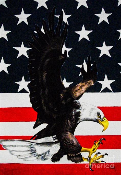 American Pride Painting By Dawn Siegler