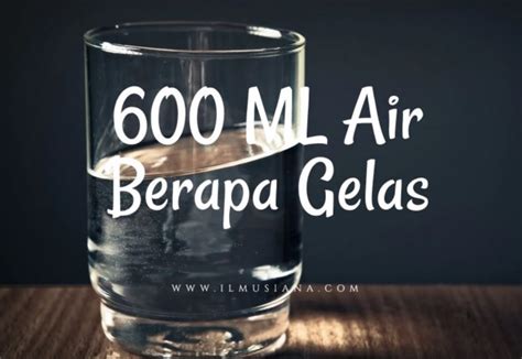 Faktanya, kebutuhan air putih atau cairan setiap orang. 3 Liter Air Setara Dengan Berapa Gelas