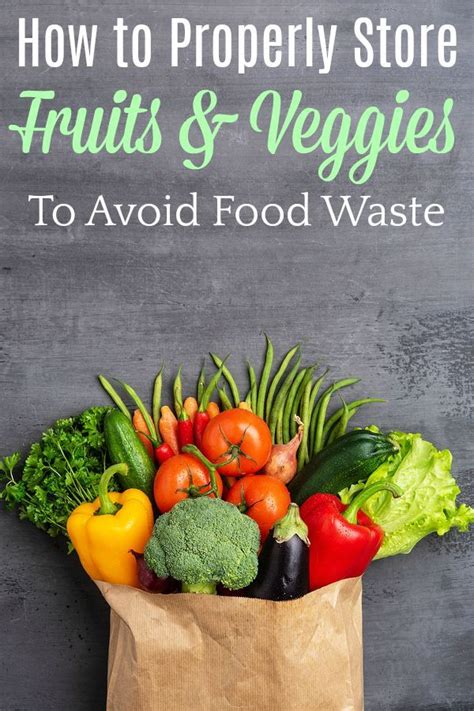 Great Tips On How To Store Fruits And Vegetables Properly So They Last