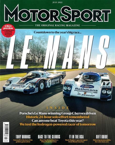 Motor Sport Magazine Subscription