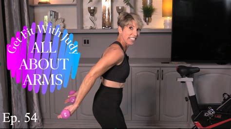 Get Fit With Judy Arm Exercises Light Weights Used At Home Youtube