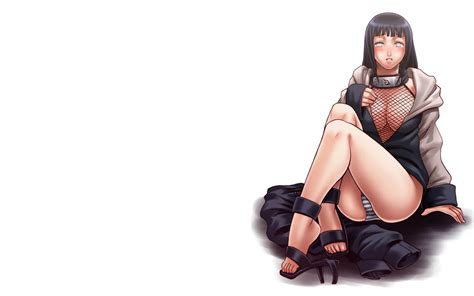Fondos De Pantalla Anime Chicas Anime Sentado Escote Pies Naruto Shippuuden Hyuuga