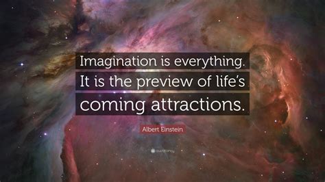 Albert Einstein Quote Imagination Is Everything It Is The Preview Of