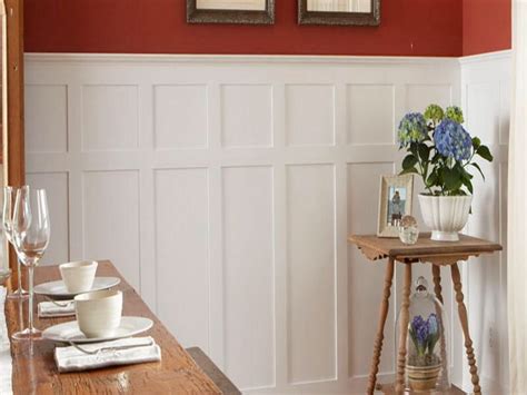 How high do you install a chair rail? Tall panelling with chair rail | Diy wainscoting ...