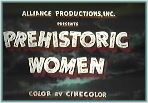 Prehistoric Women 1950 Laurettte Luez Allan Nixon Rare Dvd