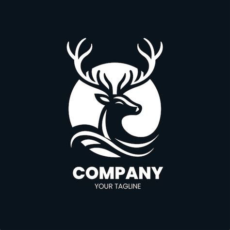 Premium Vector Simple Deer Logo