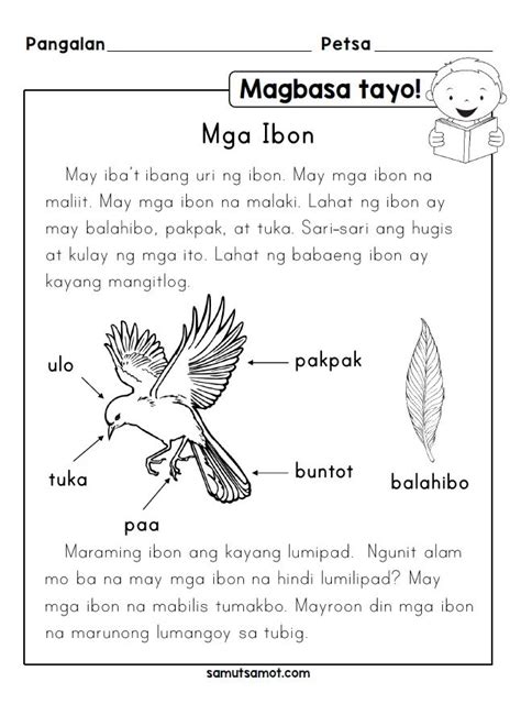 Magbasa Tayo Ang Larawan Ni Tina Samut Samot 1st Grade Reading