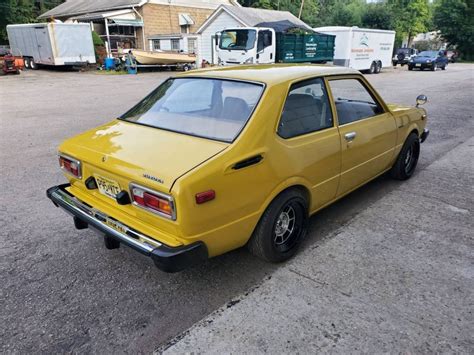 Yellow 1978 Toyota Corolla Sedan For Sale