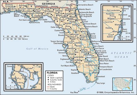 South Florida Region Map To Print Florida Regions Counties Cities And