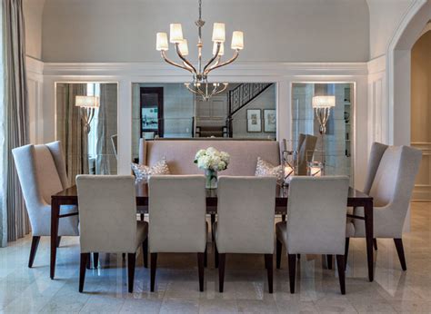 Classic Contemporary Transitional Dining Room Miami By Gervis