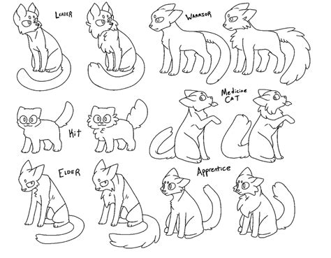 Warrior Cats Allegiances F2u Bases By Musewings On Deviantart In 2022